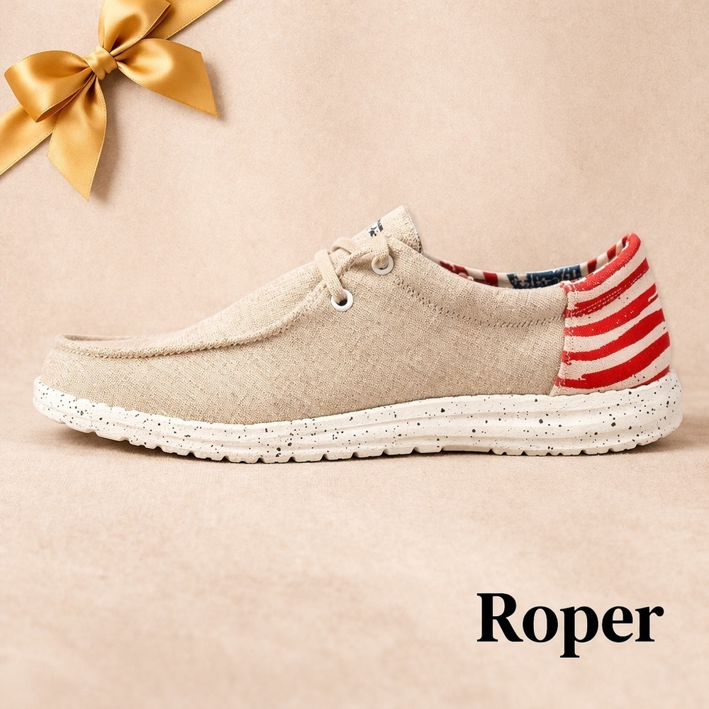 Roper Tan Moccasins Casual Comfort Shoes 9